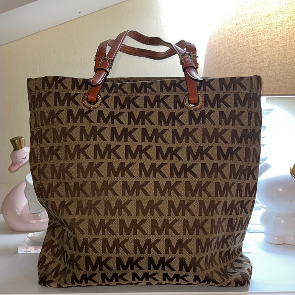 Michael Kors Brown Travel Tote Luggage